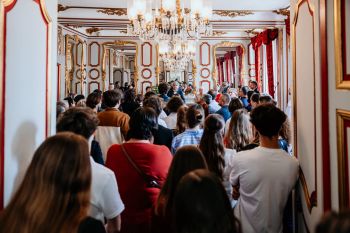 Vernissage de l'exposition civique réalisée par les élèves de Terminale - Lycée Saint Charles