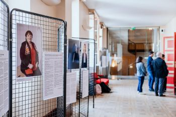 Vernissage de l'exposition civique réalisée par les élèves de Terminale - Lycée Saint Charles