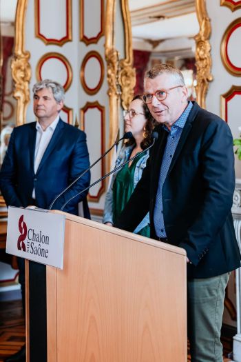 Vernissage de l'exposition civique réalisée par les élèves de Terminale - Lycée Saint Charles