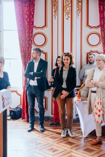 Vernissage de l'exposition civique réalisée par les élèves de Terminale - Lycée Saint Charles