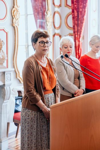Vernissage de l'exposition civique réalisée par les élèves de Terminale - Lycée Saint Charles