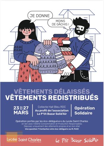 Quinzaine du Développement Durable - Lycée Saint Charles