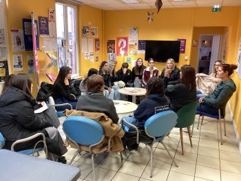 1BTS ESF - Visite professionnelle - Allier théorie et pratique - Lycée Saint Charles
