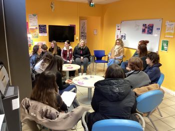 1BTS ESF - Visite professionnelle - Allier théorie et pratique - Lycée Saint Charles