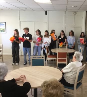Rencontre inter-générationnelle 2 BP AEPA - Lycée Saint Charles