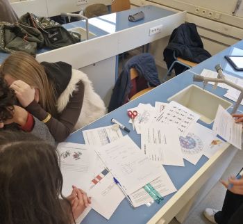 Atelier Protéines pour nos 1ères spécialité SVT - Lycée Saint Charles