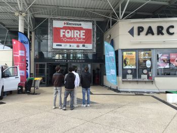 La classe de seconde Bac Pro MCV à la Foire de Chalon sur Saône - Lycée Saint Charles
