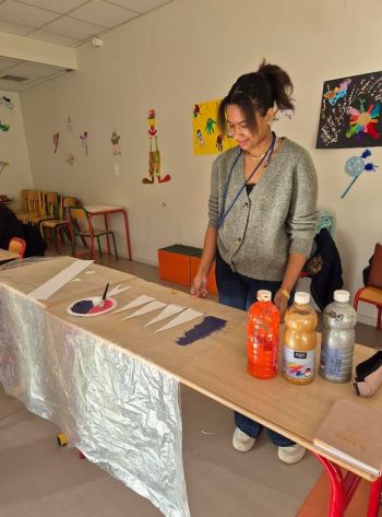 Carnaval avec les élèves de CAP AEPE 2ème année - Lycée Saint Charles