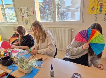Carnaval avec les élèves de CAP AEPE 2ème année - Lycée Saint Charles
