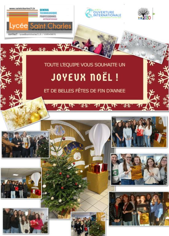 Célébrons la période de l'Avent Ensemble ! - Lycée Saint Charles