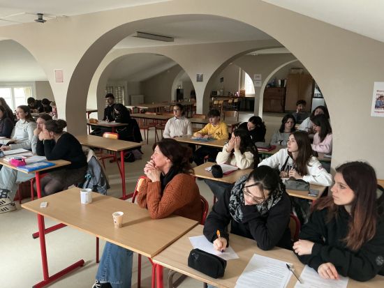 Intervention sur le thème du Handicap - Lycée Saint Charles